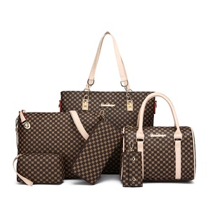 Nuove <span class=keywords><strong>Borse</strong></span> da Donna 2025, Set di Sei Pezzi Moda Europea e Americana, <span class=keywords><strong>Borse</strong></span> Madre-Figlia in PU, <span class=keywords><strong>Borse</strong></span> a Secchiello/Tracolla, Stile Internazionale - Product Image 2