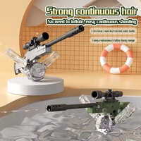 Pistolet à eau automatique Ya Xin M416 à haute capacité, tir longue portée, fusil de sniper, pistolet à eau électrique pour enfants