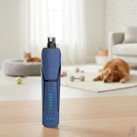 Professionnel Niveau USB Rechargeable 6Speed Electrique Faible Bruit Chien Grinder Griffe 360&deg; Lumiere LED SecuriteCat Low Noise