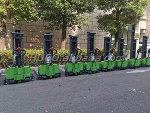 Fabriekslage prijs heftruck semi-elektrische zelfladende stapelwagen - Product Image 5