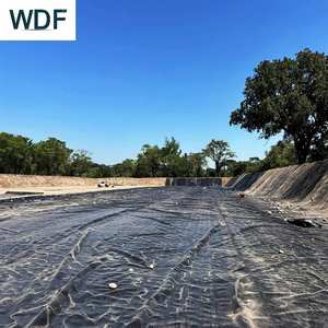 Геомембрана из ПНД толщиной 0,5 мм и 1,0 мм для современных наружных рыбоводческих хозяйств и прудов для захоронения отходов с водонепроницаемыми и антипротечными свойствами - Product Image 4