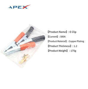 Nửa cách điện 400A 500A lớn kẽm mạ bền Xe pin thiết bị đầu cuối Alligator cá sấu <span class=keywords><strong>Clip</strong></span> uốn tóc bồng/Hàn - Product Image 1