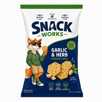 Sacs d'emballage plats composites personnalisés GoodLuck en PET+VMPET+PE de qualité alimentaire pour sachets de snacks, chips et produits numériques