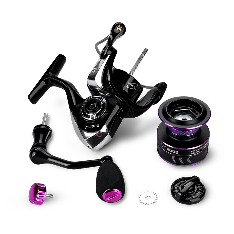 Athletics Rikimaru Spinning Reel VT 2000-7000, 6.2:1 Gear Ratio, Stainless Steel Fishing Reels for Saltwater and Freshwater Athletics Rikimaru Spinning Reel VT 2000-7000, 6.2:1 Gear Ratio, Stainless Steel Fishing Reels for Saltwater and Freshwater