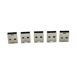 Carcasa Metálica USB Ruijing, Conector USB-A de 4 Pines, Color Plateado, Carcasa para Memoria USB, Piezas OEM - Product Image 1
