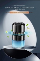 Diffuseur de parfum dynamique pour voiture, type poussoir, diffusion à 360 degrés, désodorisant sans alcool, huile essentielle végétale, arôme automobile