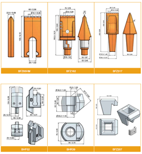 Betek เครื่องมือตัดเจาะ BFZ317สว่านซี่ฟันแบนสำหรับแท่นขุดเจาะแบบหมุน - Product Image 2
