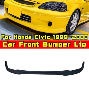 สปอยเลอร์กันชนหน้ารถยนต์ ชิ้นส่วนตกแต่งสำหรับ Honda Civic 1999-2000 ฝาครอบป้องกันกันชน อุปกรณ์ตกแต่งรถยนต์ - Product Image 2