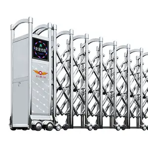 Automatic Flexible folding gate Electric Retractable sliding Gate