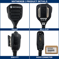 Microphone haut-parleur à distance Motorola NNTN8382 IMPRES INC, IP57, suppression du bruit, pour MOTOTRBO XiR P8600 P8620 P8668 GP328D GP338D