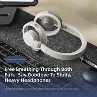 Casque audio sans fil Bluetooth pliable avec impression UV de logo personnalisé, microphone stéréo, PVC moderne, cadeau promotionnel d'entreprise