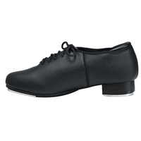 Chaussures de claquettes de style Oxford en cuir PU à lacets avec table de son pour femmes et hommes chaussures de claquettes