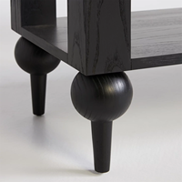 Console contemporaine en bois massif avec dessus en marbre avec 2 tiroirs pour entrée, entrée, décoration salon