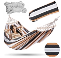 Hamac d'extérieur portable avec balançoire Vente en gros Hamac de camping en toile