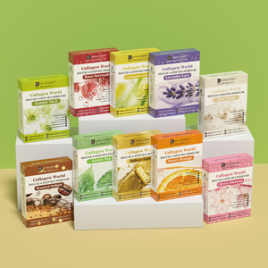 Système de pédicure professionnel végétalien biologique Rajeunissement de la peau au collagène pétillant Fabricant personnalisé Kit de pédicure spa en 4 étapes - Product Image 3