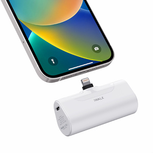 IWALK Real at a Loss Buena calidad 4500mAh Cargador portátil Mini Power Bank con enchufe <span class=keywords><strong>de</strong></span> <span class=keywords><strong>iPhone</strong></span> y pantalla LED Embalaje 2 en 1 - Product Image 1