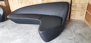 Sofá Zaha Moon de Diseño Nórdico, Sofá de un Solo Asiento, Diseño Moderno y de Lujo, en Forma de Arco para Sala de Estar o Villa - Product Image 2