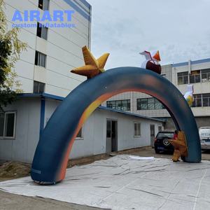 قوس كرتوني قابل للنفخ بعرض 9 أمتار بتصميم جديد لتزيين حفلات الأطفال والأنشطة المدرسية والمسرحية - Product Image 4