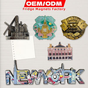 מקרר מתכת יצירתי מותאם אישית מגנטים צורות ייחודיות עם עיצובים בלעדיים עבור קישוטים מגנטיים פריט קידום מכירות - Product Image 4