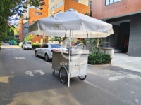 Chariot à café personnalisé Etodevice avec roues, chariot mobile commercial pour boissons