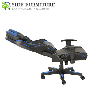<span class=keywords><strong>Silla</strong></span> de Oficina Ejecutiva/<span class=keywords><strong>Gamer</strong></span> Personalizable con Soporte Metálico y Cubierta Azul, en Oferta - Product Image 5