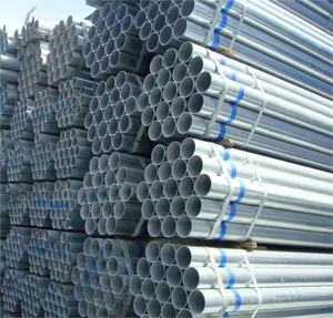 ท่อเหล็กชุบสังกะสีแบบไร้รอยต่อแรงดันต่ำ สำหรับงานก่อสร้าง ขนาด 50 มม. 150 มม. 3 นิ้ว Sch 40 ราคาต่อกิโลกรัม - Product Image 6