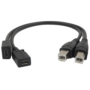 Mini <span class=keywords><strong>Micro</strong></span> 5pin <span class=keywords><strong>USB</strong></span> nữ cắm vào <span class=keywords><strong>USB</strong></span> <span class=keywords><strong>B</strong></span> mở rộng Sạc Cáp dữ liệu Adapter dây cho máy in máy quét - Product Image 6