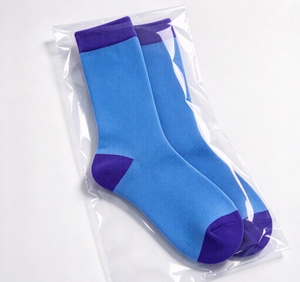 Calcetines Casuales Unisex de Algodón Suave con Logotipo Personalizado, Diseño de Bloques de Color, Elásticos, Duraderos y con Punta Reforzada para Todas las Edades - Product Image 5