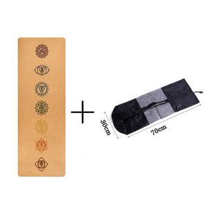 Premium quality Eco friendly Anti-slip print logo size long Yoga mat Chakra - Product Image 2