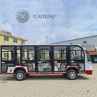 Bus touristique électrique climatisé 8/11/14/17/20 places personnalisable, alimenté par batterie, bus de tourisme routier, vitesse maximale 30 km/h, 25% de remise
