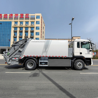 Camion compacteur de déchets électrique Howo 12 m³ avec batterie LFP 247 kWh, autonomie 300 km, pour la collecte des déchets urbains et l'assainissement municipal, à vendre