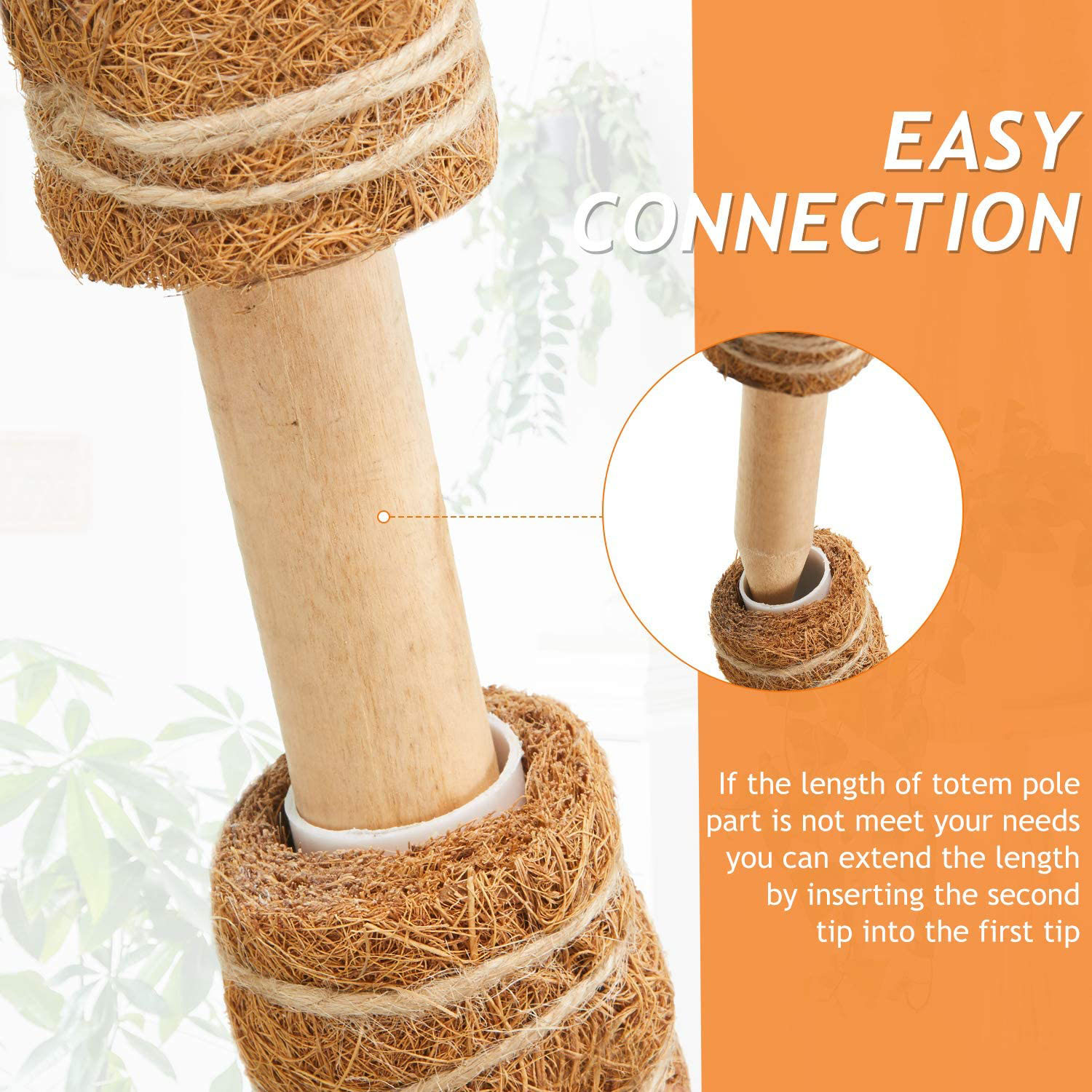 coir pole vinatap