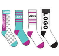 Chaussettes personnalisées avec logo DIY, design unisexe, amusantes, colorées, originales, pour femmes et hommes, service OEM
