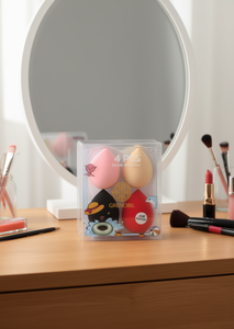 Set di spugne per trucco Grenobil, 4 pezzi, strumenti di bellezza lavabili per l'applicazione sul viso - Product Image 2