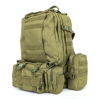 Multicolor 600D Grande Capacité Quatre-en-un Outdoor Camping Climbing Hiking Backpack Waterproof Tactical Survival Bag