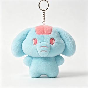 Portachiavi Personalizzato in Peluche a Forma di Elefante, Morbido Giocattolo Animale, Ciondolo per Borsa, Mascotte dello <span class=keywords><strong>Zoo</strong></span>, Souvenir, Regalo, Portachiavi in Peluche per Parchi a Tema, <span class=keywords><strong>Zoo</strong></span> e Bambini - Product Image 5