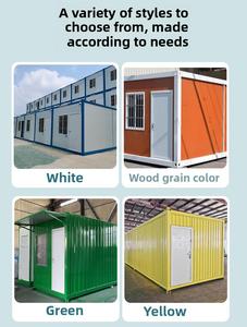 Kit de cabine mobile, structure en acier portable, mini-conteneur, maisons modulaires préfabriquées, maison préfabriquée économique, garage préfabriqué - Product Image 3