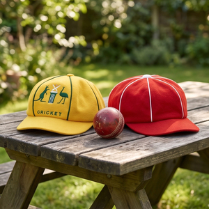 Casquettes de cricket personnalisées amples en <span class=keywords><strong>laine</strong></span> ou polyester <span class=keywords><strong>acrylique</strong></span> avec logo brodé, casquette de cricket amples à 8 panneaux - Product Image 3