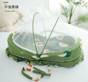 Moustiquaire pliable intégrale en coton pour enfants, épaisse et anti-moustiques, literie pratique pour bébés - Product Image 5