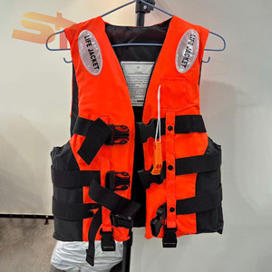 <span class=keywords><strong>Gilet</strong></span> <span class=keywords><strong>de</strong></span> <span class=keywords><strong>sauvetage</strong></span> marin réfléchissant certifié CE en mousse EPE durable SIKE avec tissu Oxford et néoprène SBR pour enfants - Product Image 4