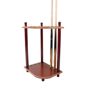 Étagère pour accessoires de <span class=keywords><strong>billard</strong></span>, support de sol en bois de qualité pour 7 queues de <span class=keywords><strong>billard</strong></span>, style acajou, pour <span class=keywords><strong>coin</strong></span> de pièce - Product Image 2