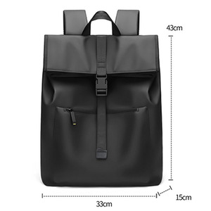 Sac à dos d'ordinateur portable de voyage pour hommes, personnalisé, imperméable, pour l'école, le bureau, les affaires - Product Image 3