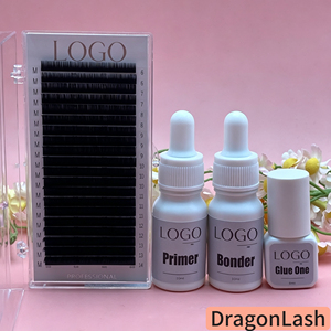 DRAGONLASH lash super Bonder Custom Logo Eyelash Super Bonder primer Lash Extension <b>Liquid</b> Glue super bonder for long lasting - Product Image 1