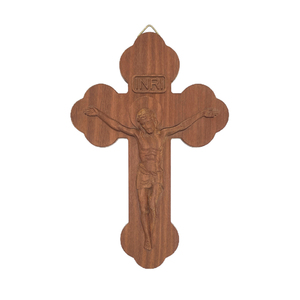 Phong cách Châu Âu khắc gỗ thánh giá/Jerusalem crucifixes tôn giáo bằng gỗ crucifixes - Product Image 6