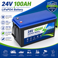 Baterai Lithium Deep Cycle 12V 200Ah untuk RV, Camper, Kapal, dan Sistem Tenaga Surya Off Grid
