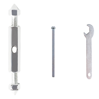 Tige de fixation OEM pour boîtier encastré de type 86, boîtier de réparation de type 118, panneau de prise interrupteur, boîte de jonction universelle pour câblage