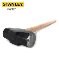 Marteau octogonal en acier à haute teneur en carbone Stanley, tête de marteau en acier, manche en bois dur, 405 mm, 4, 6, 8, 10, 12 livres, marteau de percussion, 56-401