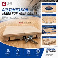FH FH-LOCK Sol modulaire portable pour événements sportifs temporaires, installation rapide sans outils, assemblage rapide, emboîtable