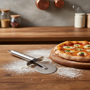 Rotella Tagliapizza in Acciaio Inossidabile per Amanti della Pizza - Product Image 2