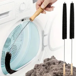 Dryer Vent Cleaner Kit Dryer Lint Brush Vent Trap Cleaner Long Flexible Refrigerator Coil Brush Washing Machine Cleaning Tools